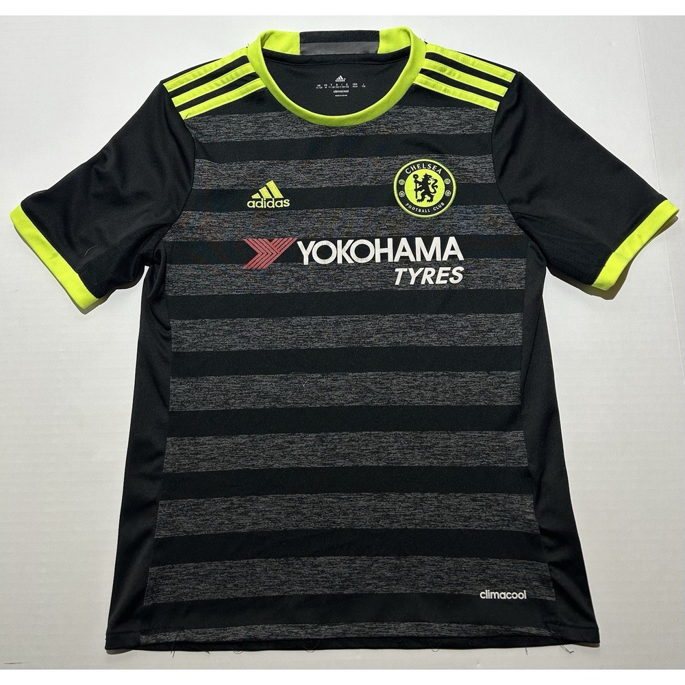 Adidas Chelsea FC Premier League Soccer 2016 2017 Away Jersey Youth Medium EUC